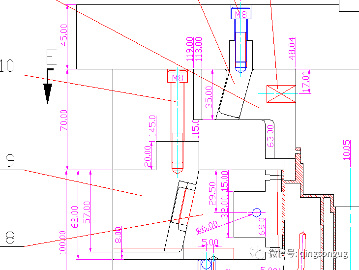 25类滑块经典结构：滑块+滑块、滑块+斜顶、滑块+顶针的图20