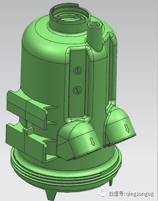 UG模具结构资料 前模强脱机构的设计的图1