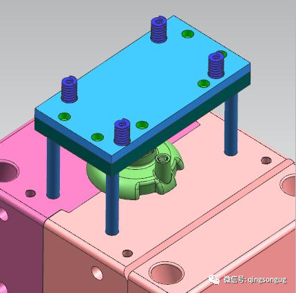 UG模具結構資料 前模強脫機構的設計的圖7