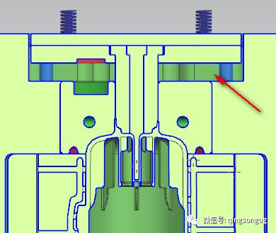 UG模具结构资料 前模强脱机构的设计的图8