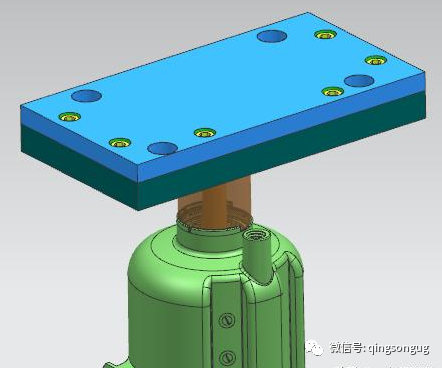 UG模具结构资料 前模强脱机构的设计的图4