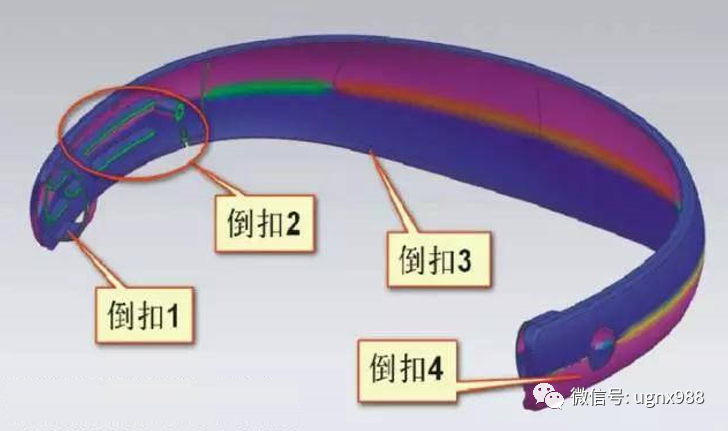 耳機夾模具看似形狀簡單，其實結構挺復雜！沒點模具功底做不出來的圖2
