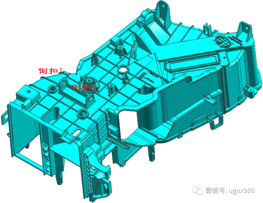 模具經(jīng)典之作：汽車空調(diào)殼體模具結(jié)構(gòu)剖析的圖6