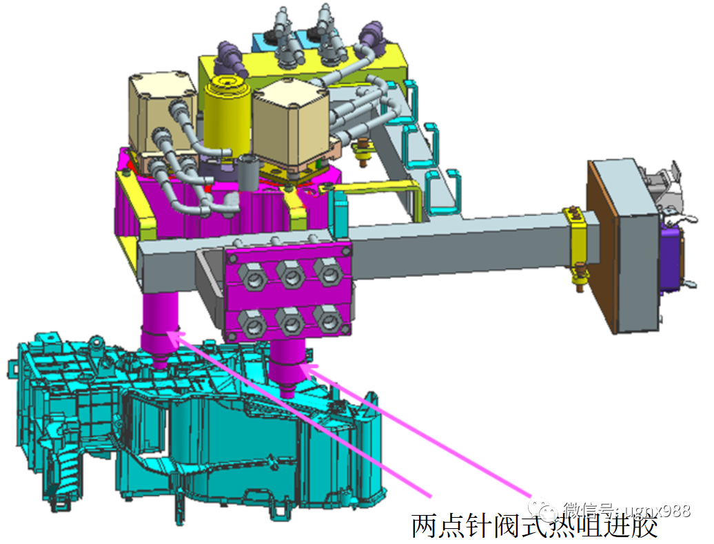 模具經(jīng)典之作：汽車空調(diào)殼體模具結(jié)構(gòu)剖析的圖4