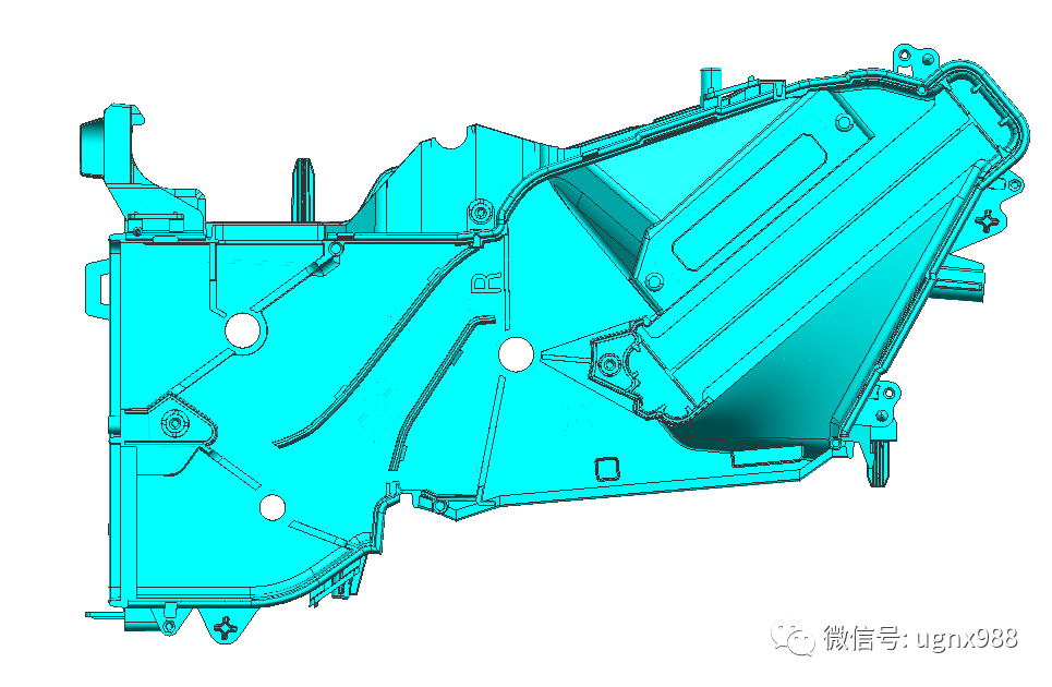 模具經(jīng)典之作：汽車空調(diào)殼體模具結(jié)構(gòu)剖析的圖3