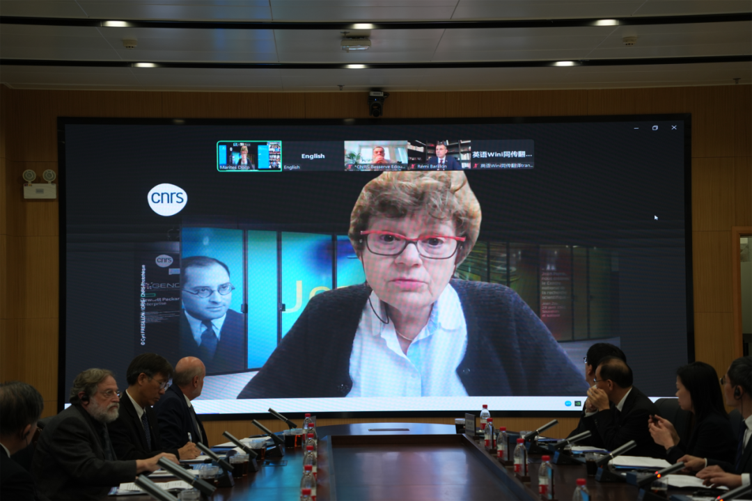 法国国家科学研究中心生物学部副主任Sylvie Guerder致辞