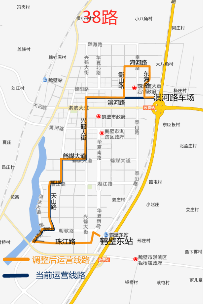淇滨区公交线路图图片