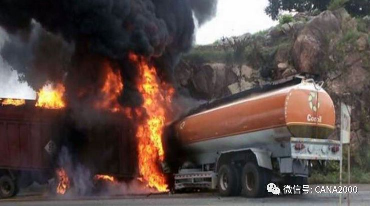 尼日利亚油罐车大爆炸 造成12人不幸死亡