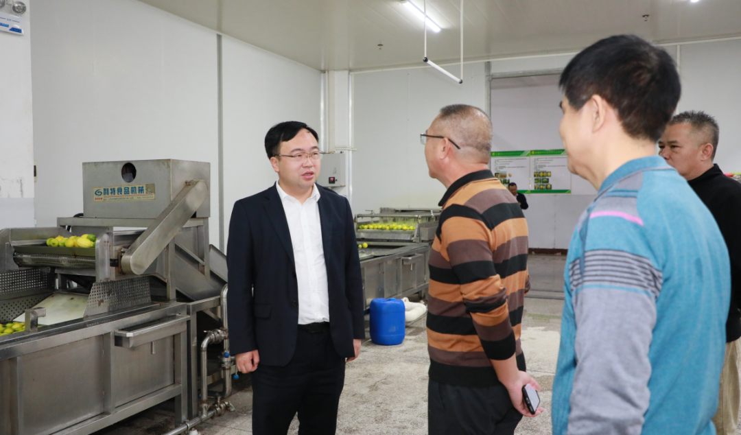 杨永冲到县城工业园区三合镇开展专题调研