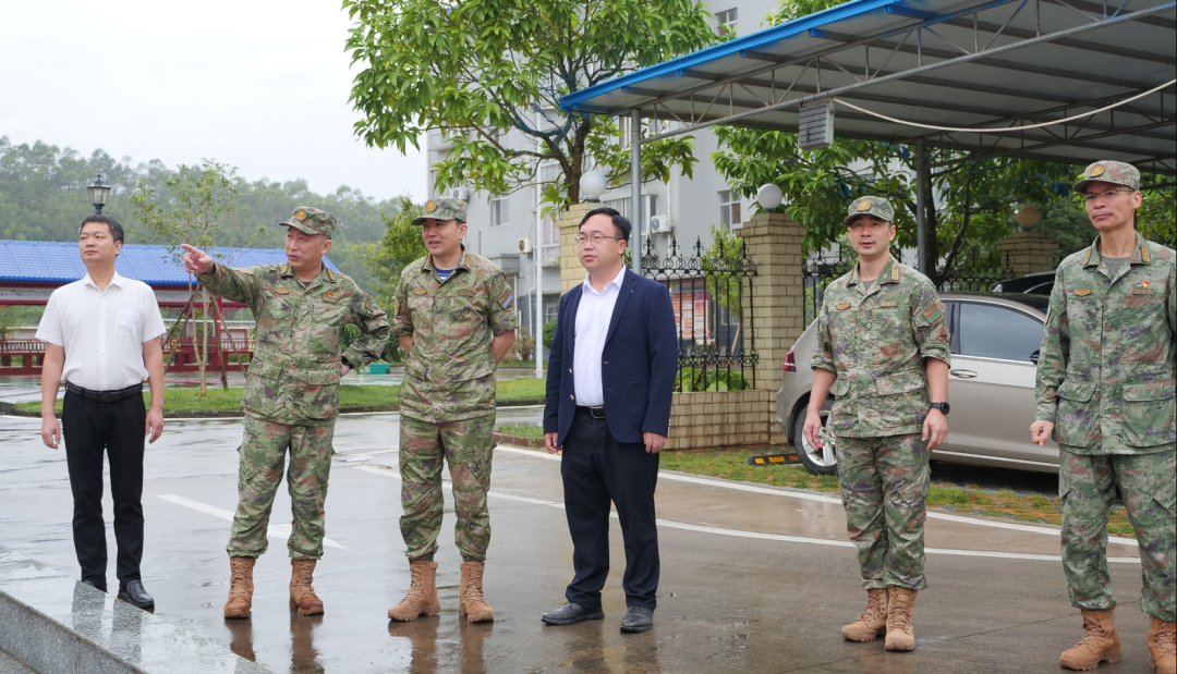 浦北县举行2023年度基干民兵群众性练兵比武竞赛