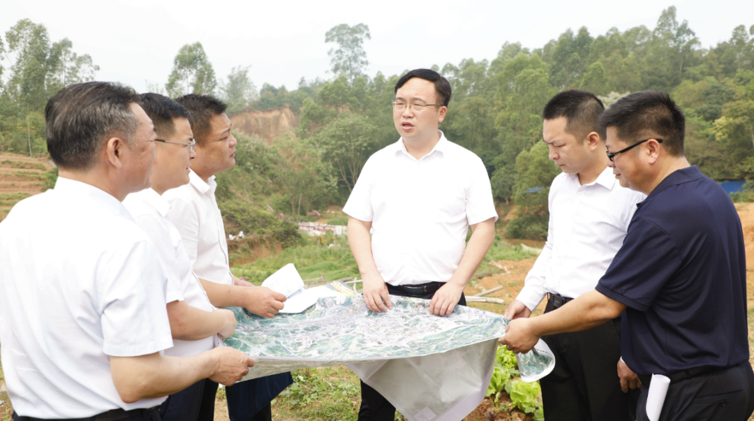 杨永冲督导马江河水环境综合治理项目建设