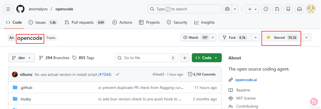 Claude Code最强开源对手！GitHub 50.2k Star了，作者为它烧掉2.4w美元。