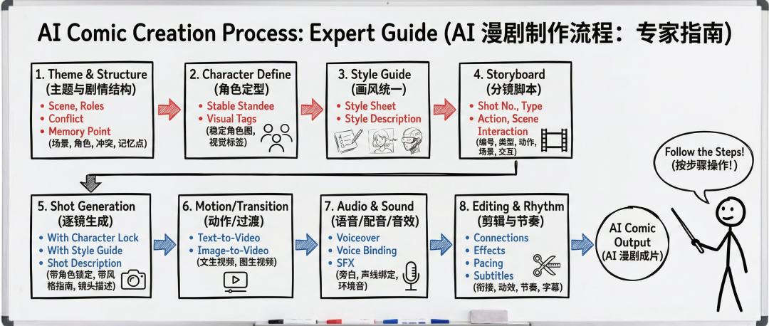 AI漫剧从难产到量产！这款Agent内置SOP，小白也能轻松搞定～