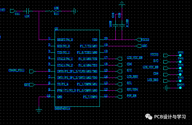 从零开始构思设计电子计数跳绳原理图的图7