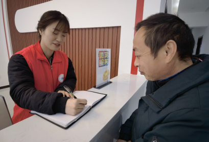 作风建设青山湖高新园区东升社区用微笑服务来点亮社区窗口