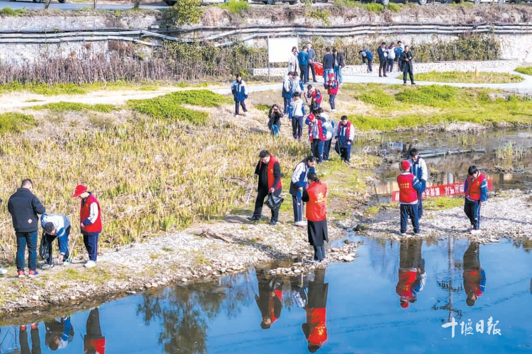 全市广大志愿者开展守水护水·洁美家园文明实践活动.png