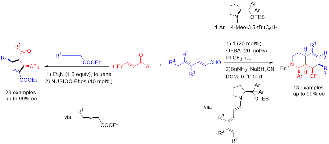 三氟甲基醛酮及其衍生物的反应研究进展 第9张