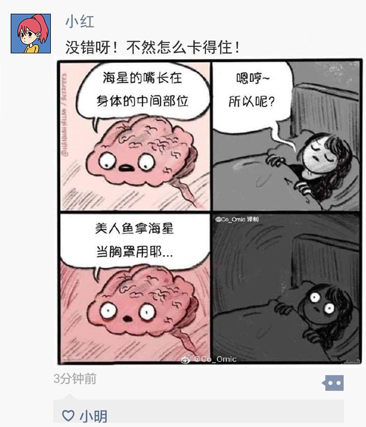 



为什么美人鱼拿海星当内衣用？

