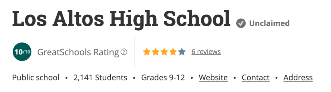 美国湾区 Los Altos 高中学区全解析，4大区块怎么选？哪块最适合你？