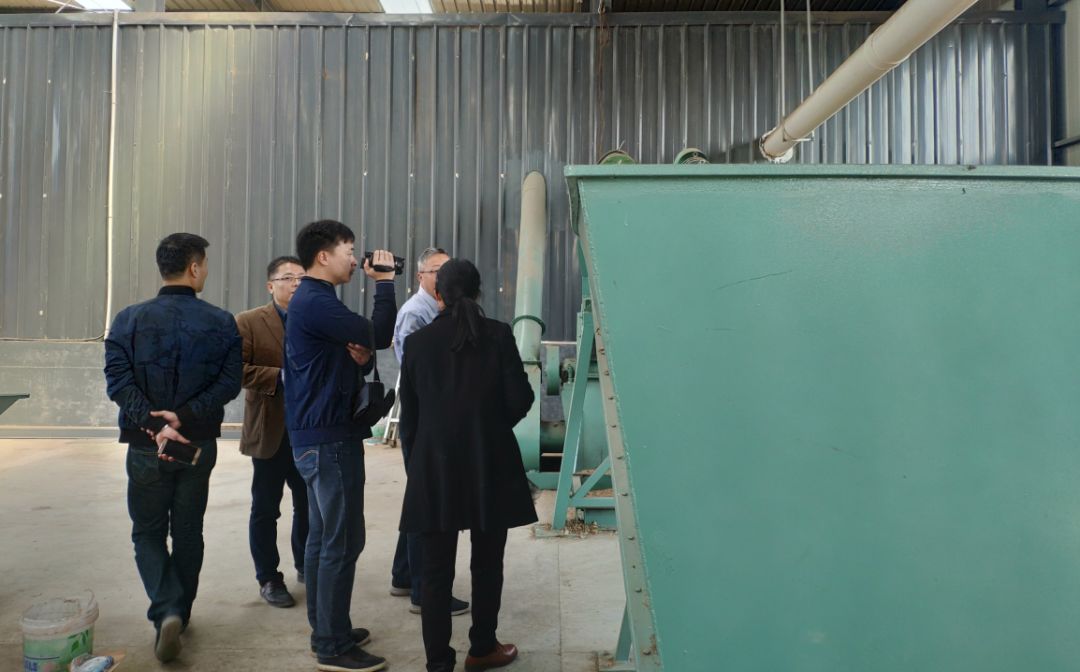 溧阳园林局领导参观昆山合纵生态