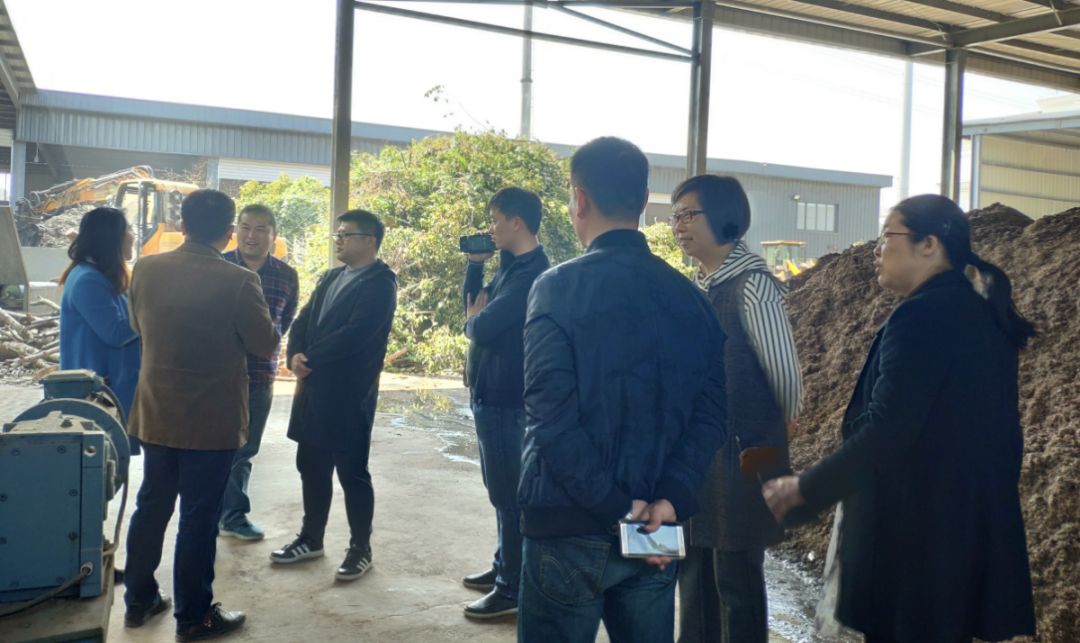 溧阳园林局领导参观昆山合纵生态