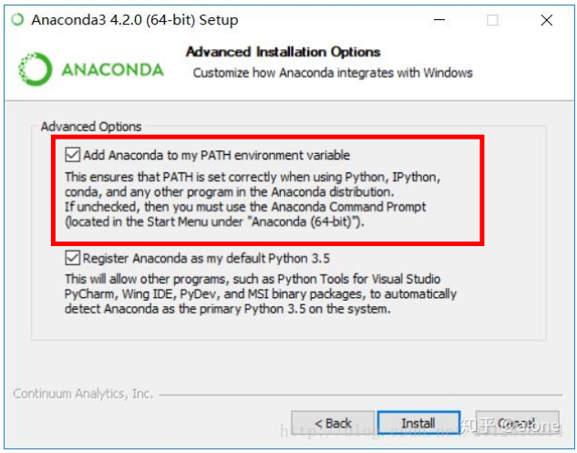 将Anaconda添加到环境变量中