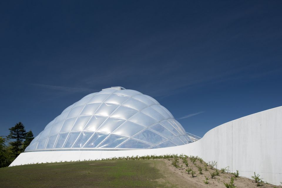 奥胡斯大学可持续发展的ETFE膜结构温室竞赛温室，丹麦