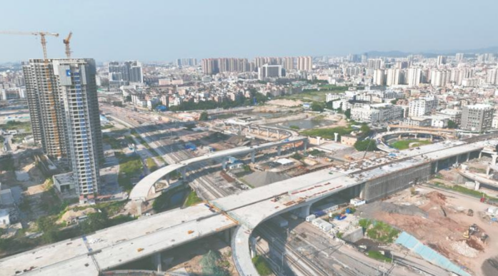 白云站配套道路桥梁