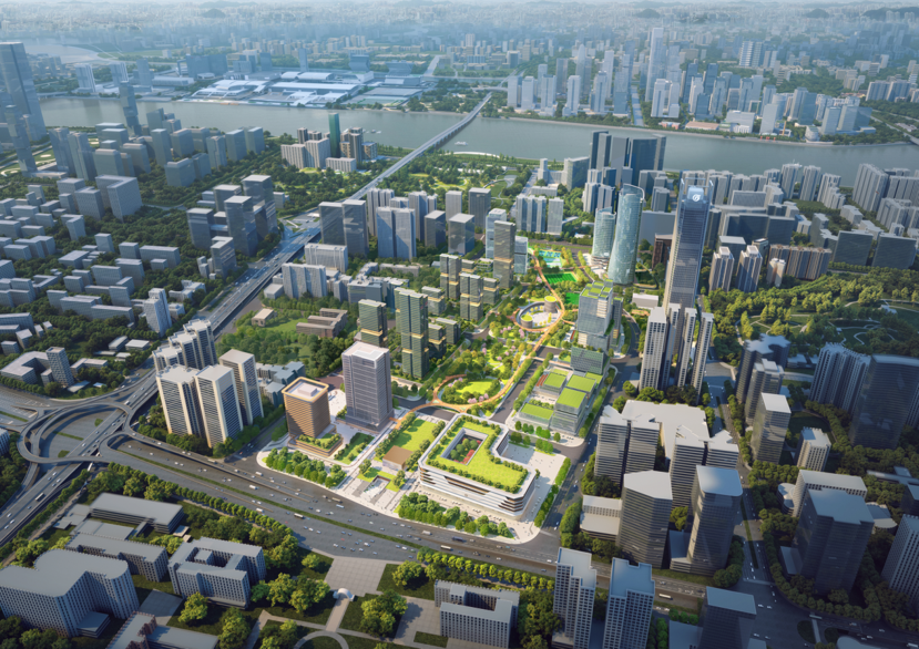 地块规划愿景图