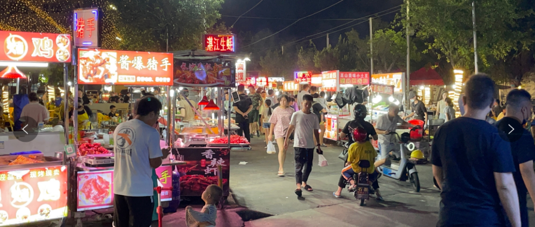 电影《热辣滚烫》取景地——石碁镇夜市