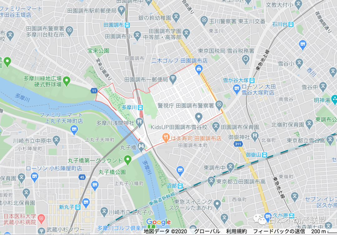 云看房 田园调布带地库现代和风3ldk独栋小楼 3条铁路紧邻公园 自由微信 Freewechat