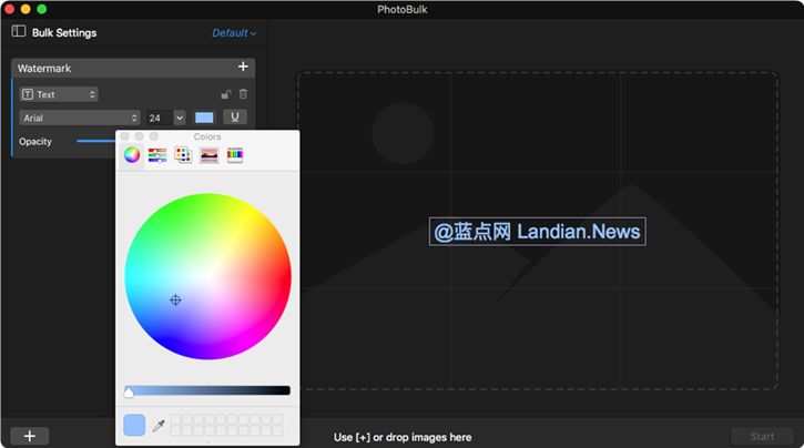 Mac：简单易用的水印及图片处理工具PhotoBulk介绍