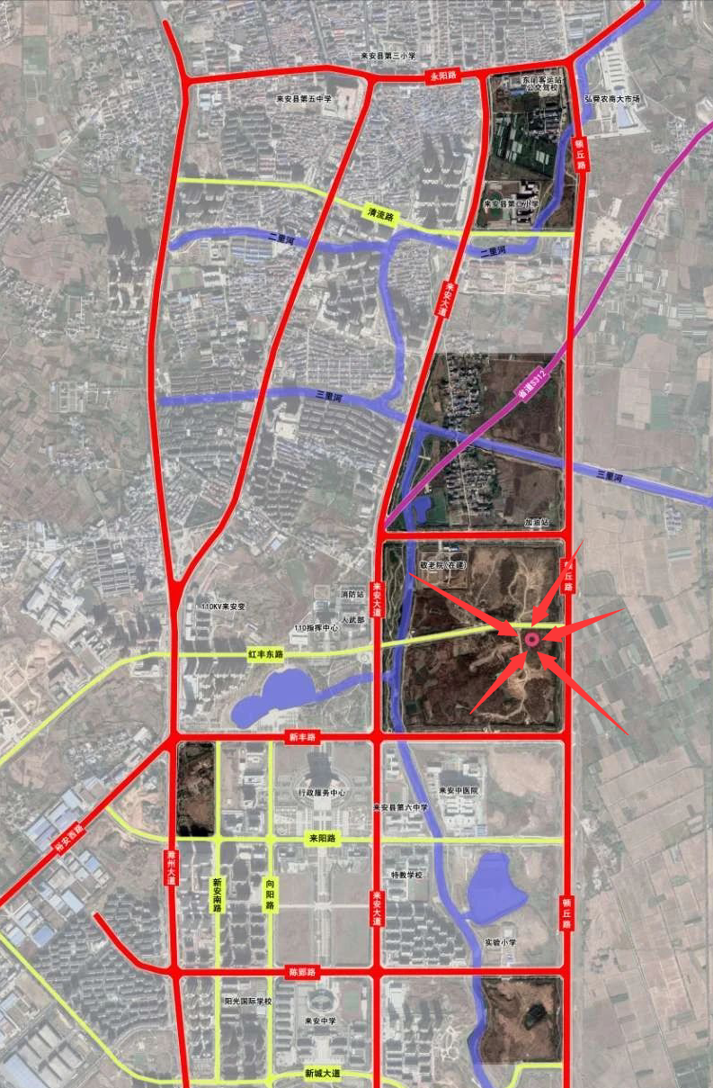总投资约8000万来安县将新建一小学