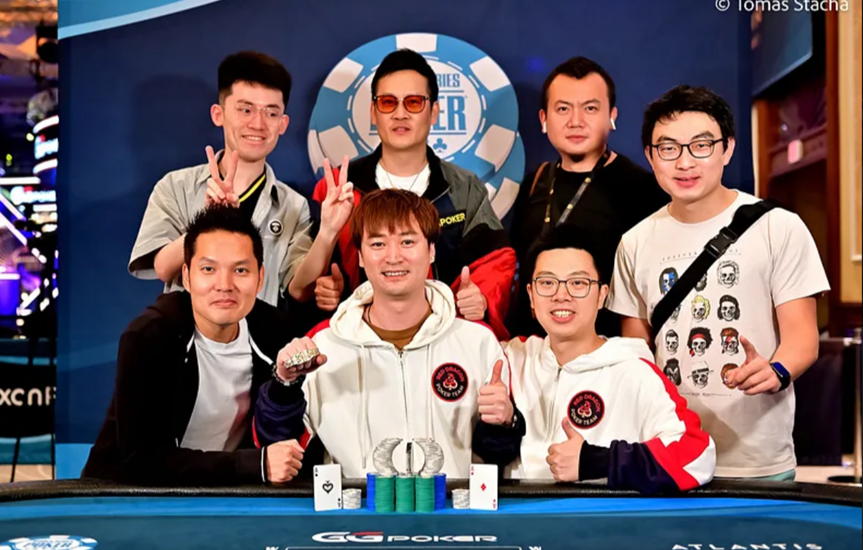 【DD扑克】WSOP天堂岛国人首冠出炉！红龙战队余磊绝地翻盘 斩获$5000深筹赛冠军