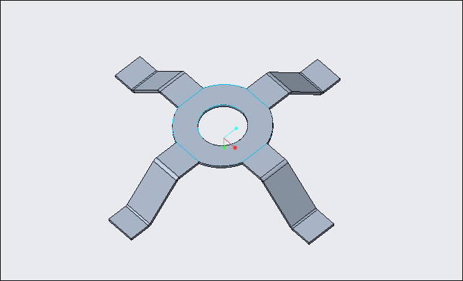 Creo钣金建模：支架的图11