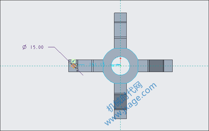 Creo鈑金建模：支架的圖12