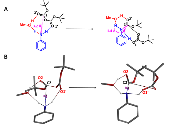 QM魔法小课堂15—QM视角下甲醇中芳胺快速Boc保护的机理探究 第3张