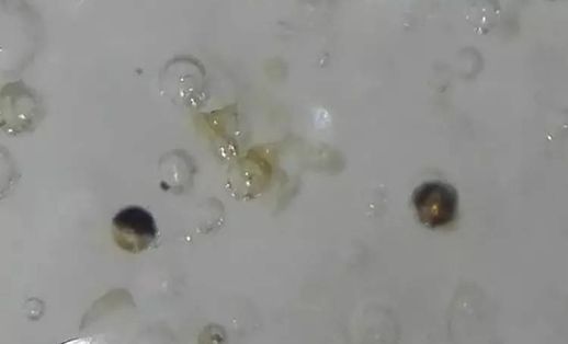 瓷器破泡里找到臭干黑或黄水斑，就可判定为古瓷了