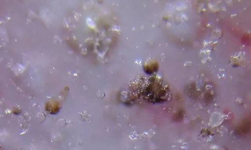 瓷器破泡里找到臭干黑或黄水斑，就可判定为古瓷了