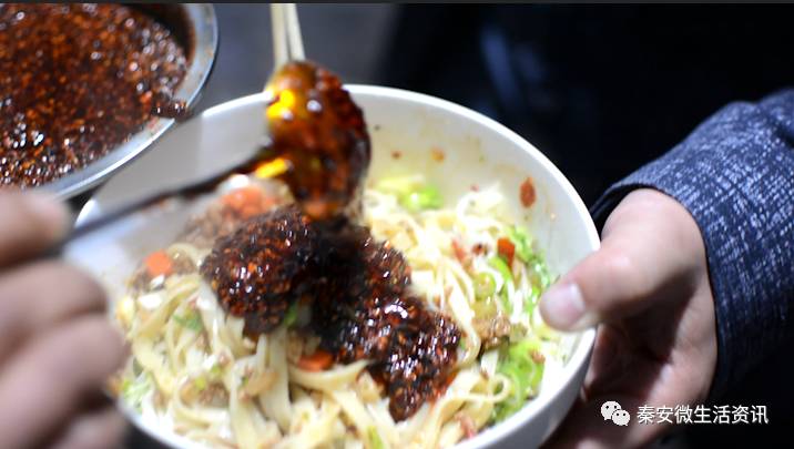 秦安老家的手擀面,太香了