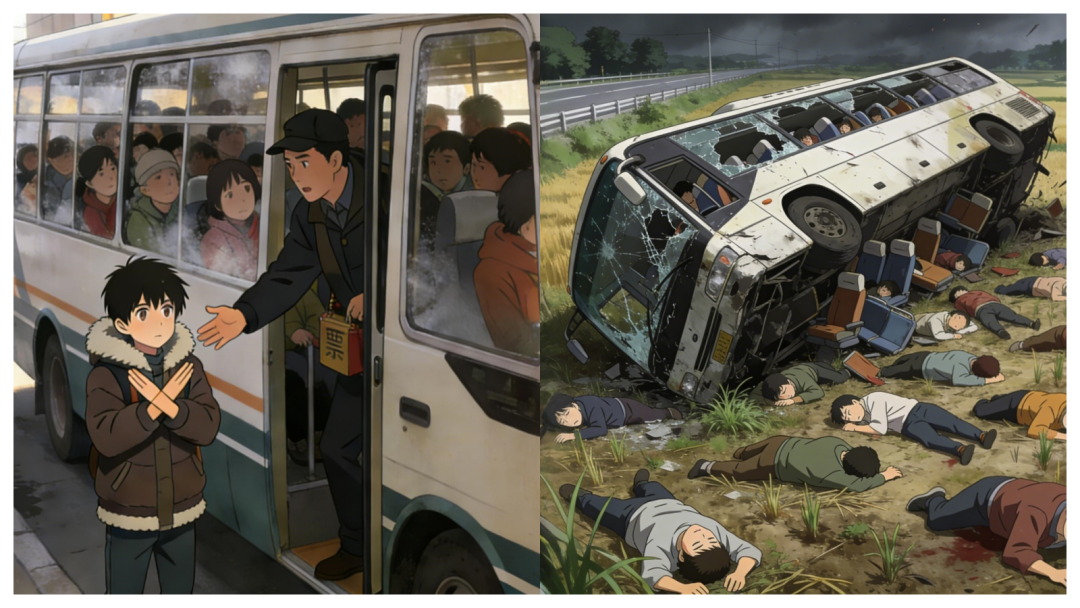 寒假交通安全提示_步行安全守规则_小学生文明出行图画