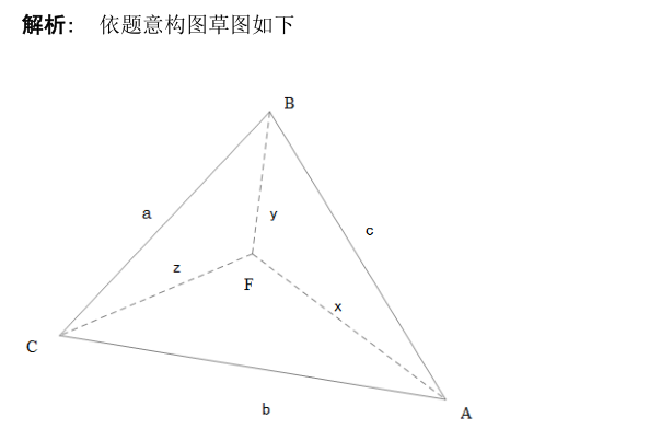 高三每日一题 1 构费马点利用海伦公式和均值证不等式 中学数学之家 微信公众号文章阅读 Wemp