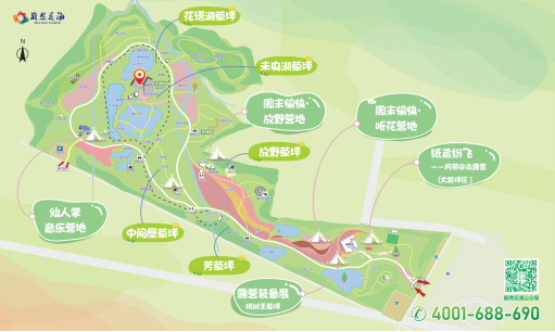 龙泉驿区蔚然花海露营免营位费啦