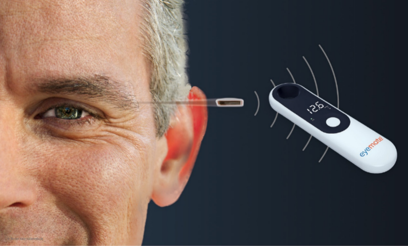 眼突计怎么用【惟视资讯】眼睛里植入一枚小芯片，术后不用跑医院，患者在家就能实现“测眼压自由”！准确性堪比“金标准”压平眼压计！_https://www.jmylbn.com_新闻资讯_第2张