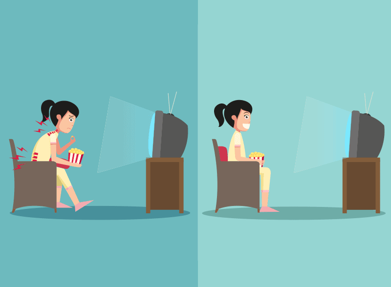 常见的日常姿势正误对比图，中招几个？