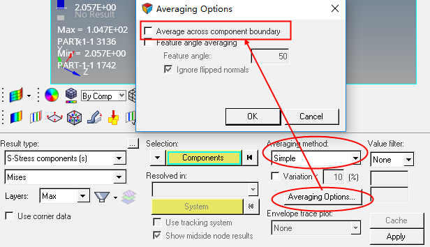 Abaqus 和Hyperview 分析后处理对比设置的图15