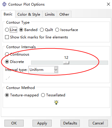 Abaqus 和Hyperview 分析后处理对比设置的图4