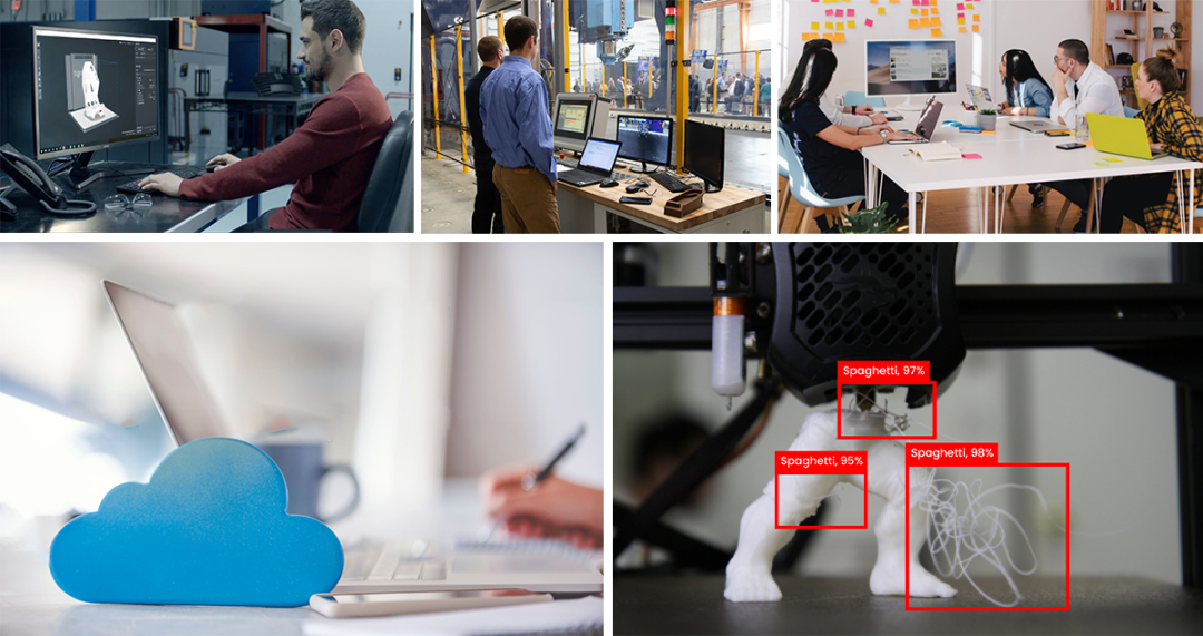 人工智能解決超過(guò)92.4%打印件不粘狀況，Cloud 3D Print云端FDM 3D打印機(jī)管理平臺(tái)的圖2