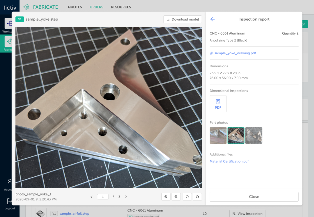 零件定制领域的 淘 宝 ：Fictiv获1亿美元E轮融资，互联网制造平台（含3D打印）大势将成的图2